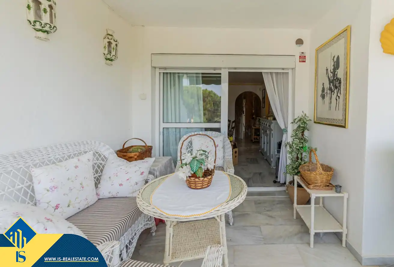 Terraza de Apartamento en venta en Marbella con Calefacción, Terraza y Amueblado
