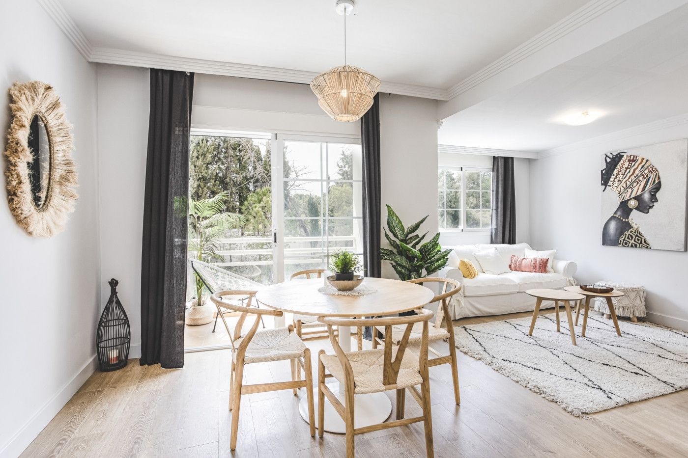 Comedor de Apartamento en venta en Marbella con Aire acondicionado, Terraza y Piscina