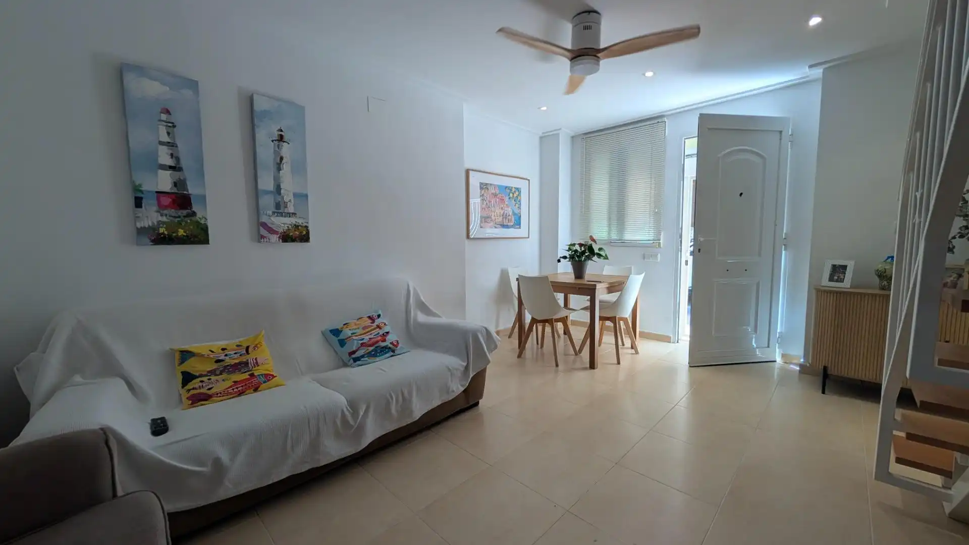 Living room of Duplexes for rent in Santa Pola