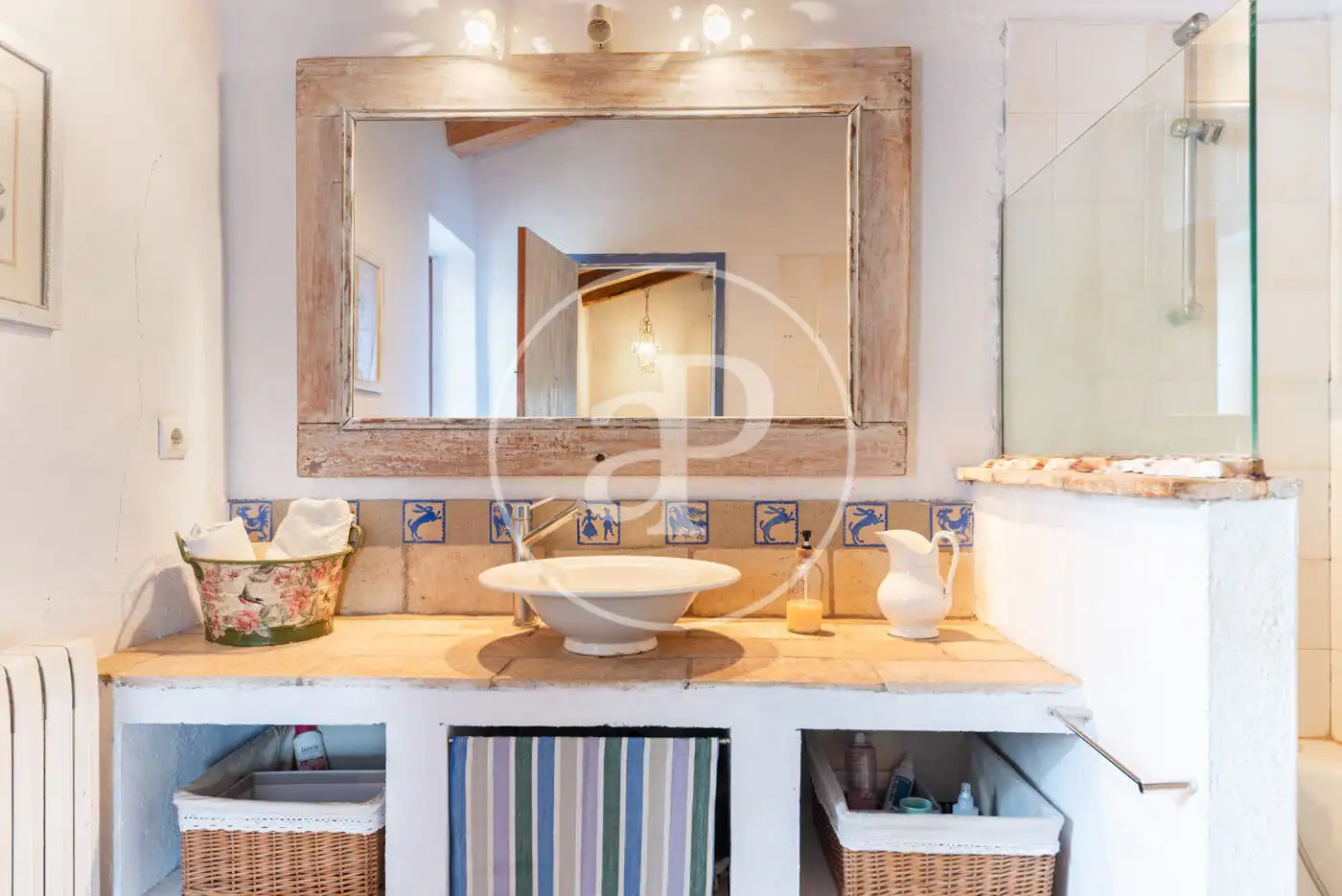 Baño de Casa o chalet en venta en Sant Pere de Ribes con Calefacción, Jardín privado y Terraza