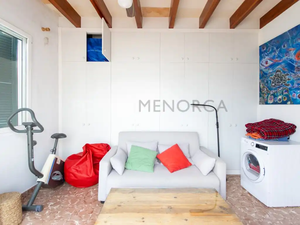 Sala de estar de Casa o chalet en venta en Es Mercadal con Terraza