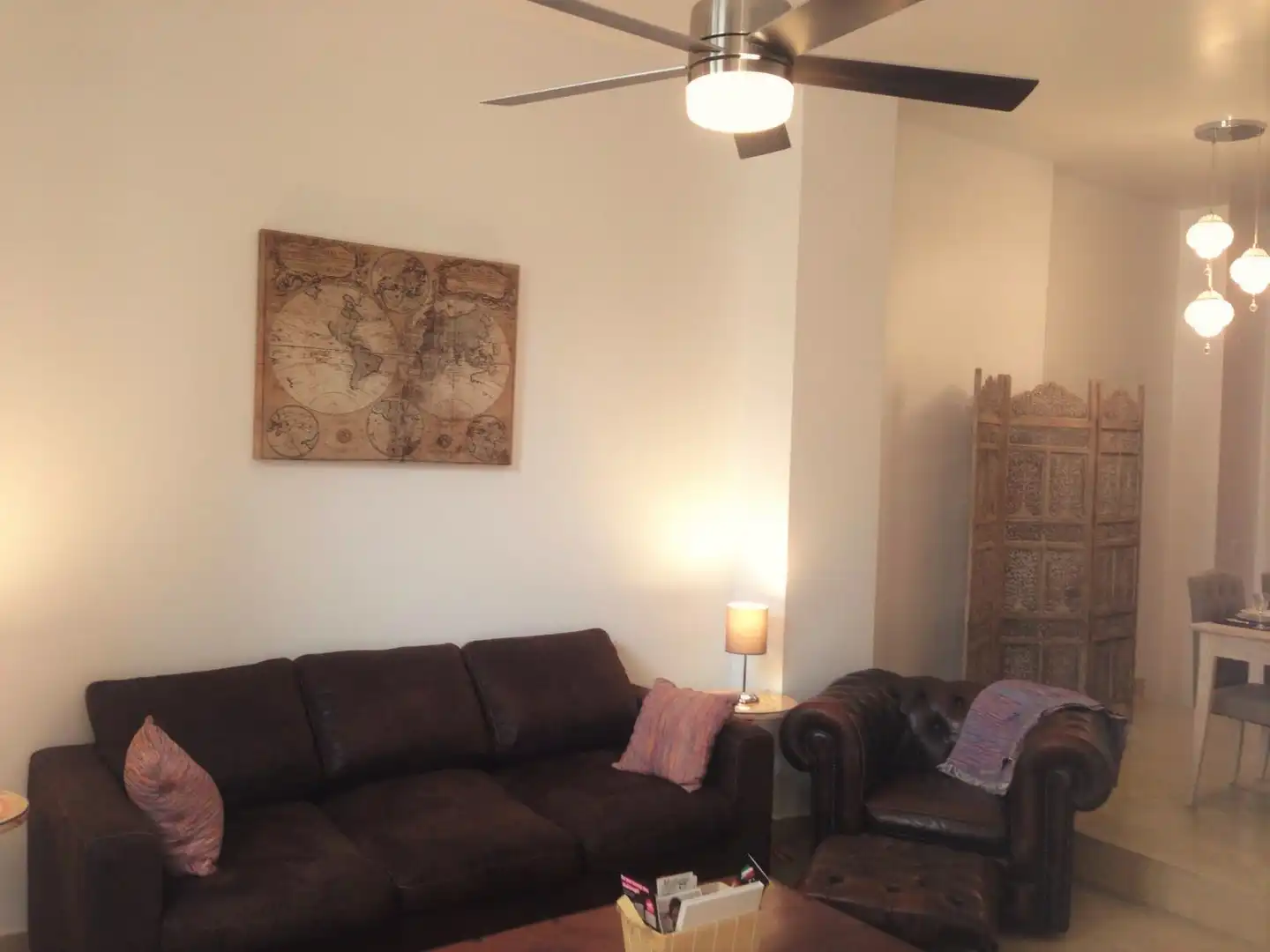 Sala d'estar de Apartament en venda en Málaga amb Aire condicionat, Moblat i Forn