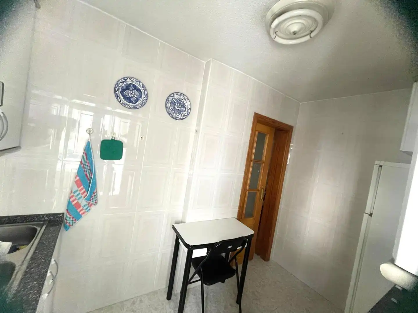 Kitchen of Flat for sale in  Murcia Capital  with Air Conditioner and Balcony