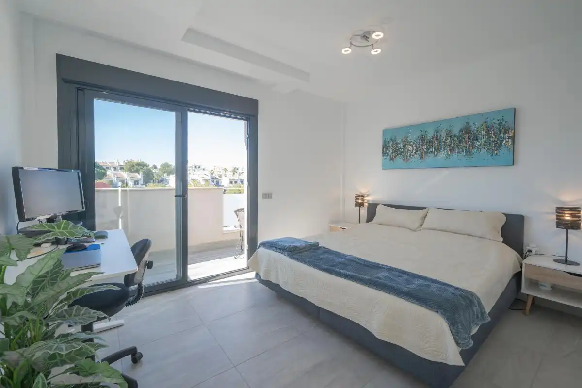 Bedroom of Houses for sale in Orihuela  with Air Conditioner, Heating and Private garden