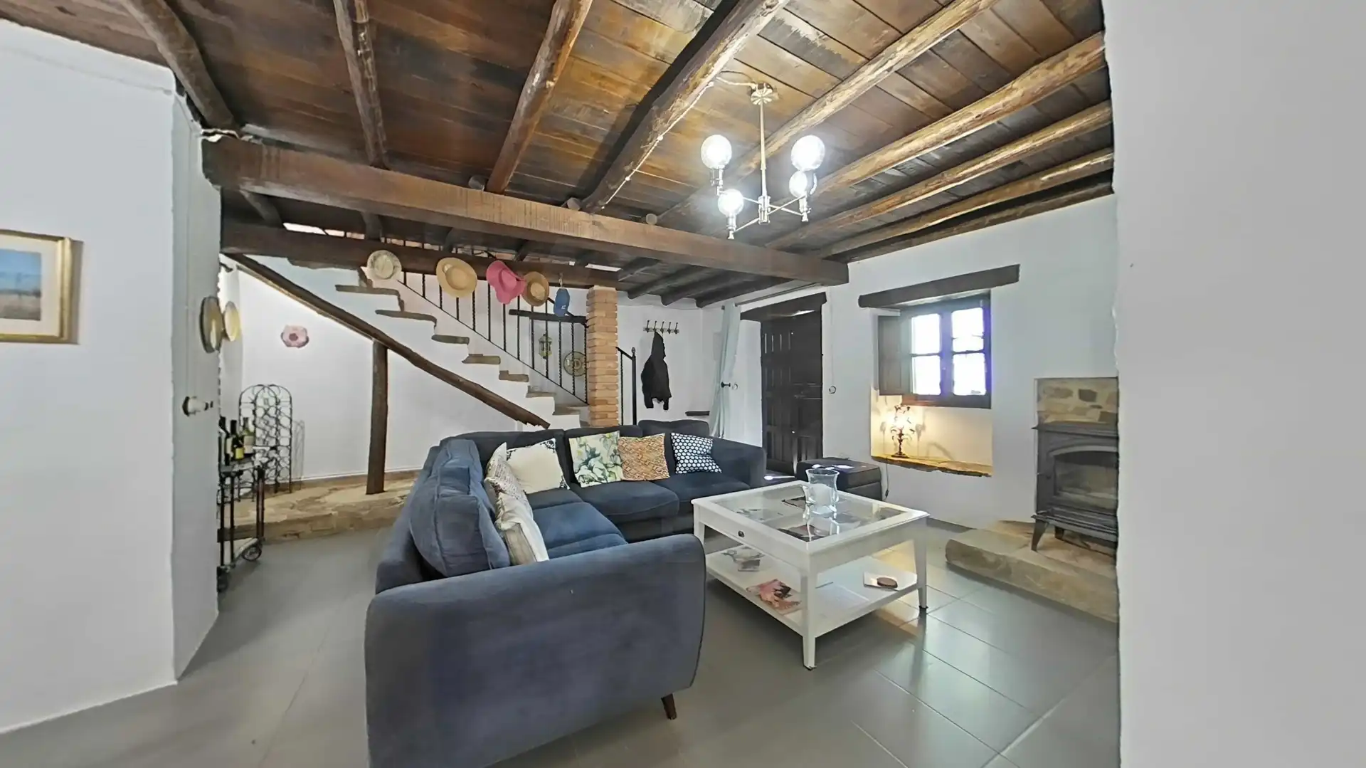 Sala de estar de Casa o chalet en venta en Cortes de la Frontera con Aire acondicionado, Calefacción y Terraza