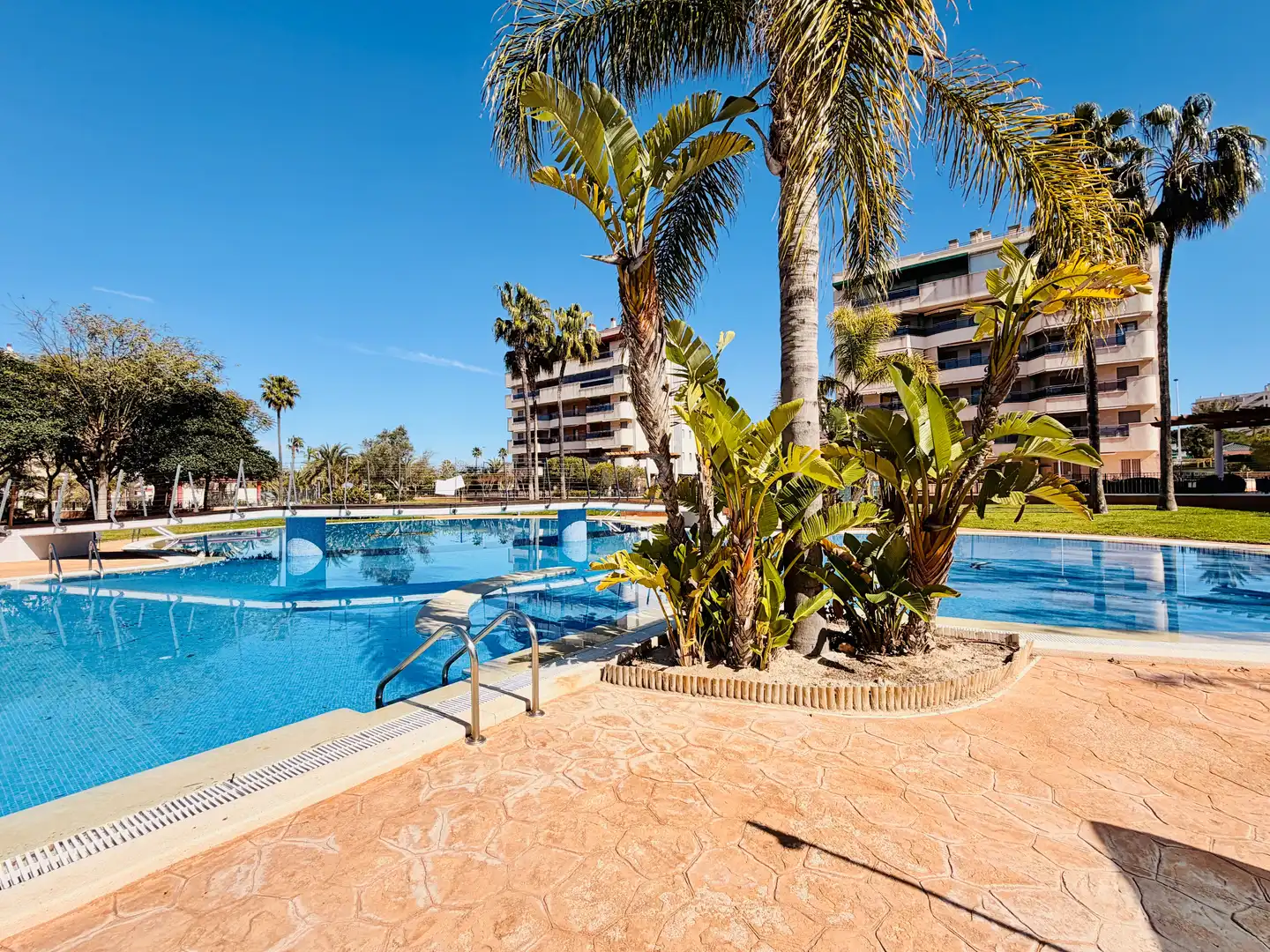 Swimming pool of Flat for sale in Elche / Elx  with Air Conditioner, Heating and Swimming Pool