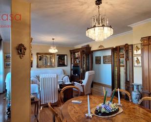 Dining room of Flat for sale in Segovia Capital  with Air Conditioner, Heating and Private garden