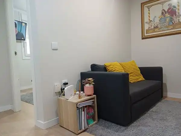 Sala de estar de Casa o chalet en venta en A Guarda   con Calefacción