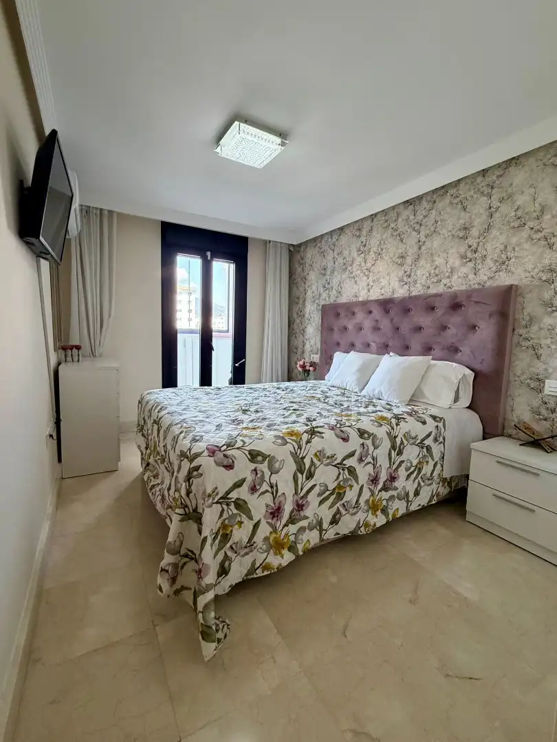 Schlafzimmer von Wohnungen zum Verkauf in Marbella mit Klimaanlage, Heizung und Terrasse