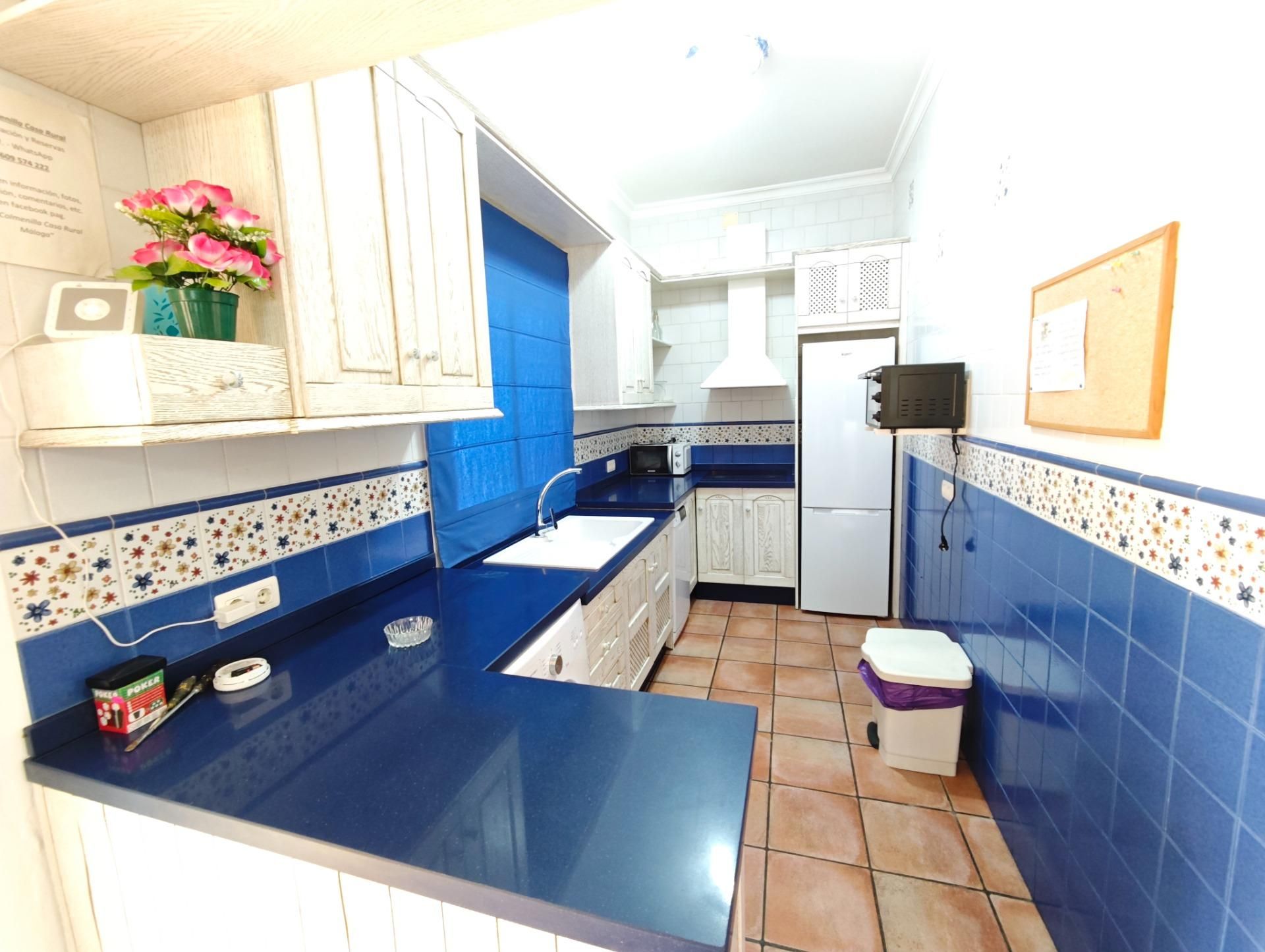 Cuina de Finca rústica en venda en Cártama amb Aire condicionat, Jardí privat i Terrassa