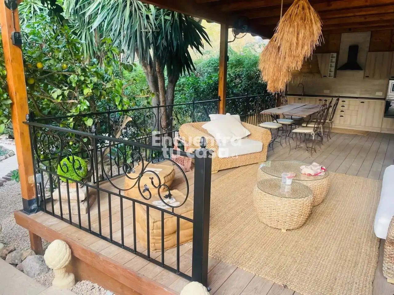Terraza de Casa o chalet de alquiler en L'Alfàs del Pi con Aire acondicionado, Calefacción y Jardín privado