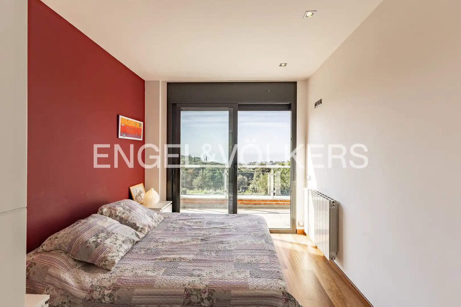 Bedroom of Houses for rent in Sant Andreu de Llavaneres  with Air Conditioner, Heating and Private garden