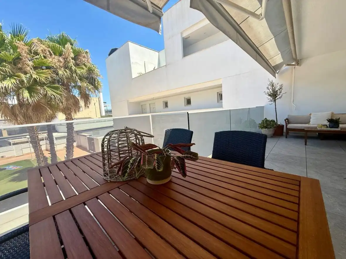 Terrassa de Apartament en venda en Santa Pola amb Calefacció, Terrassa i Piscina