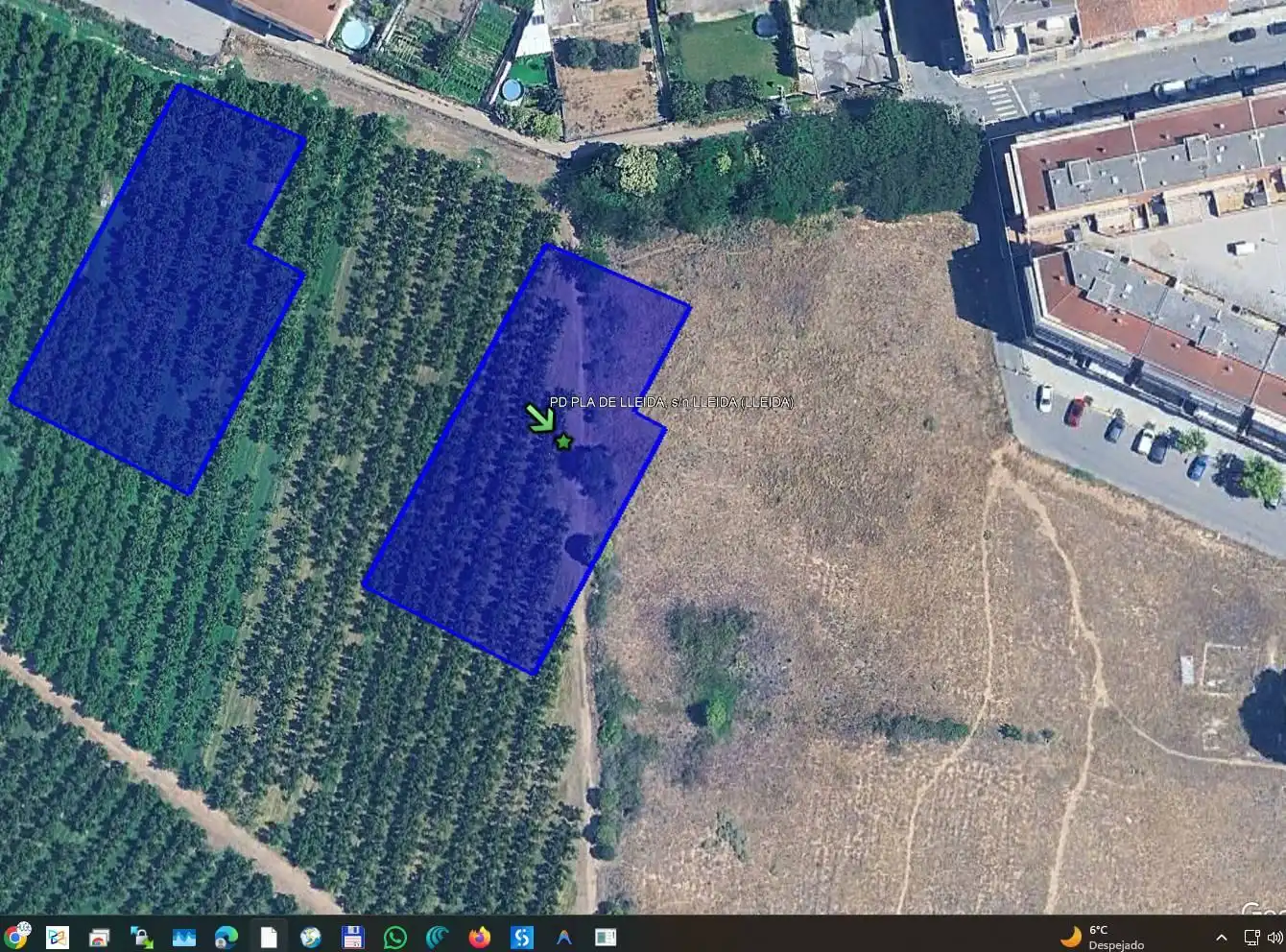 Terrain rustique à vendre à La Bordeta