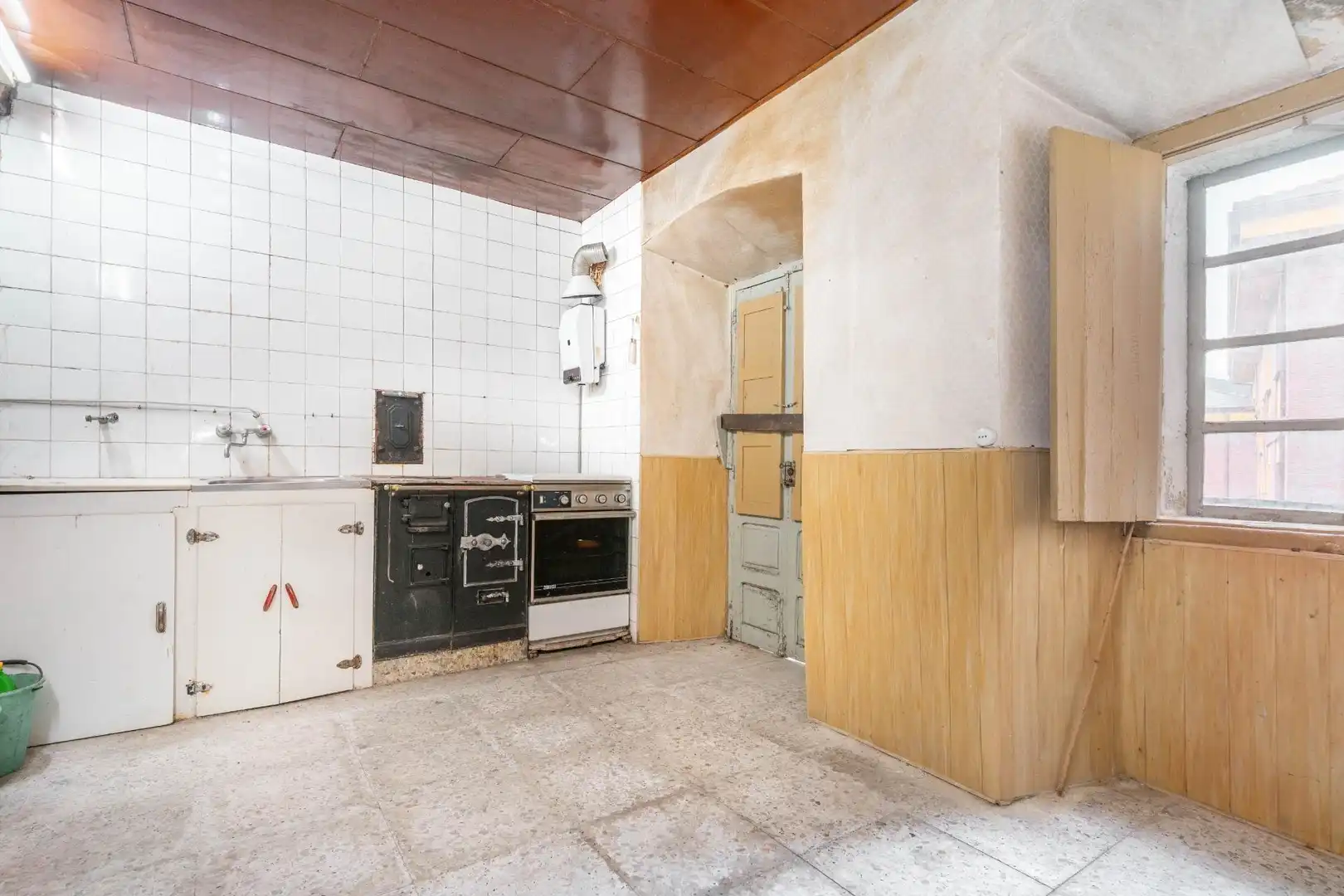 Cuina de Casa o xalet en venda en Boal amb Jardí privat