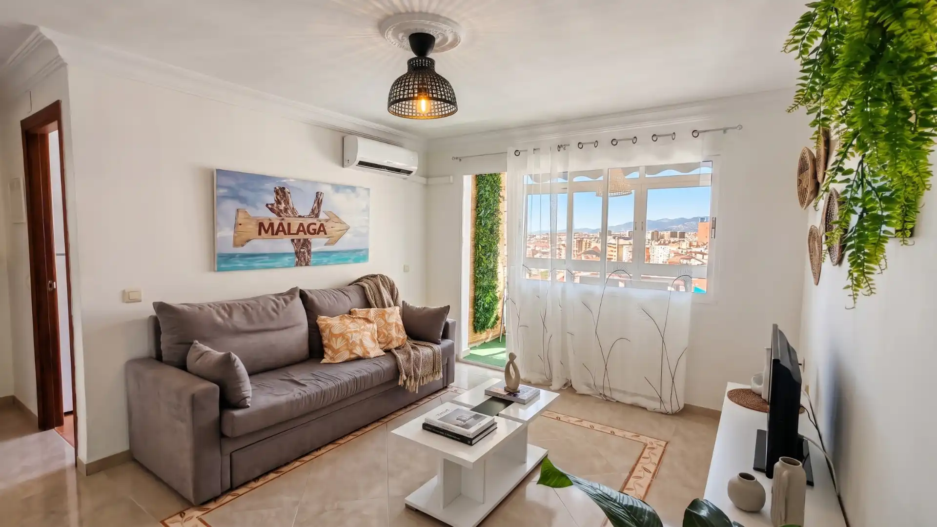 Living room of Flat for rent in Centro