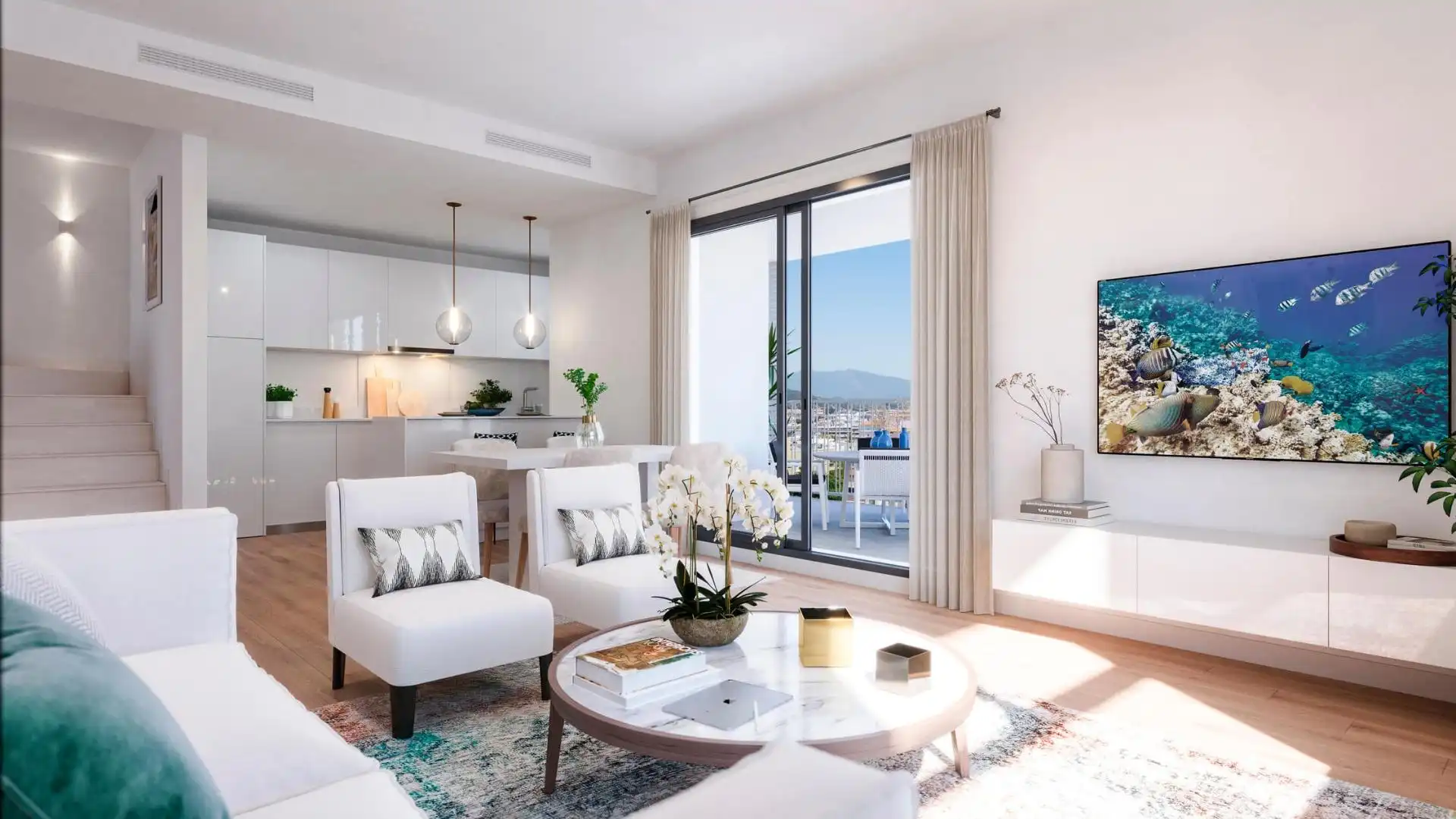 Apartment with pool for sale in Estepona Pueblo, imagen 5