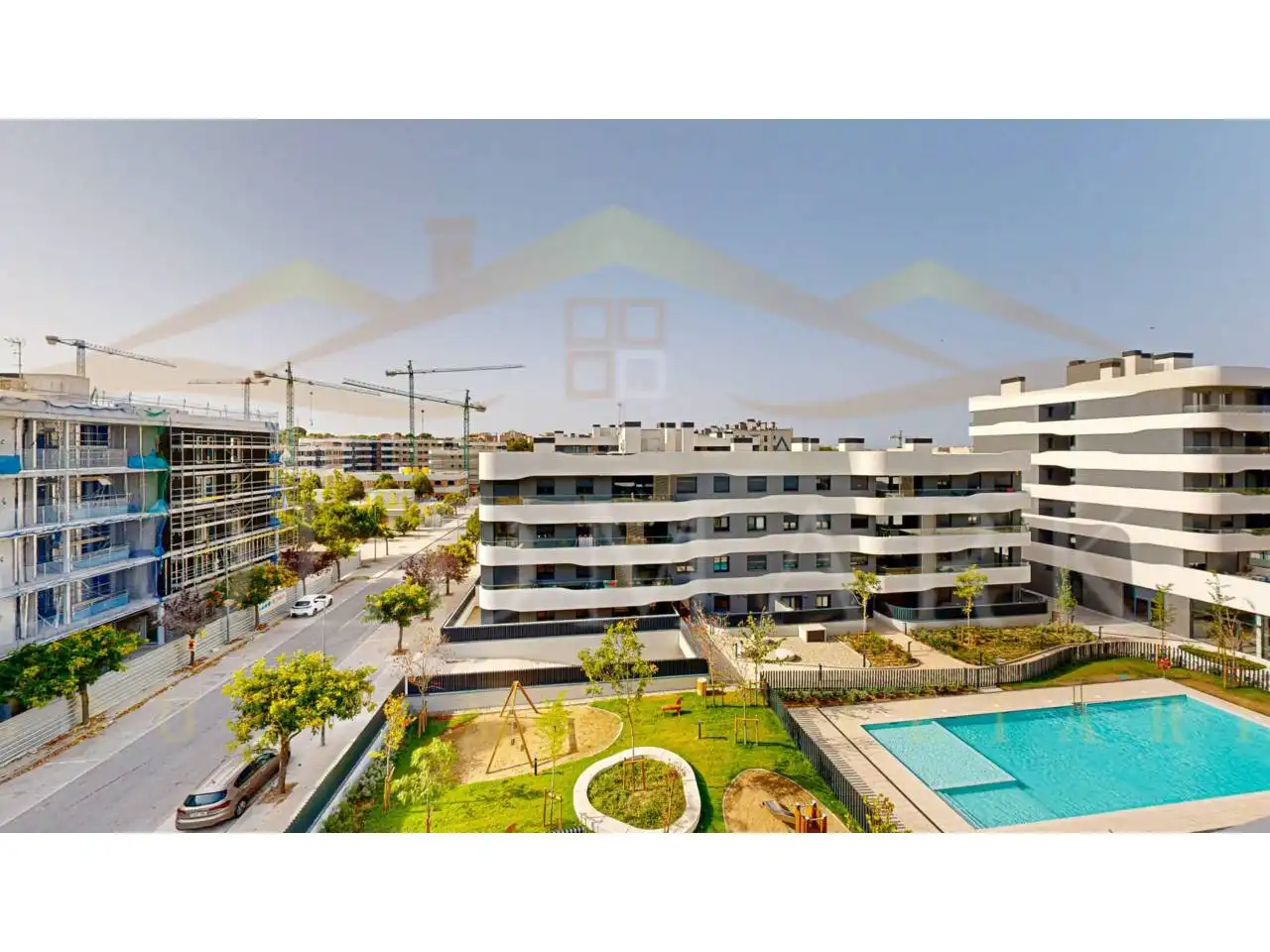 Vista exterior de Ático en venta en Sant Pere de Ribes con Aire acondicionado, Calefacción y Parquet
