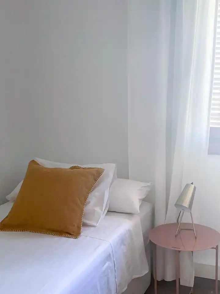 Bedroom of Flat for rent in Málaga  with Air Conditioner, Heating and Terrace
