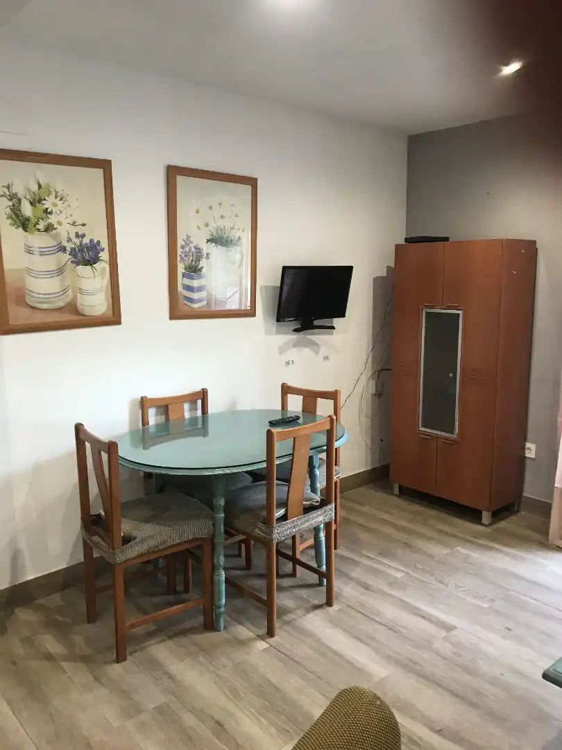 Dining room of Flat for rent in Granada  with Terrace, Furnished and Washing machine