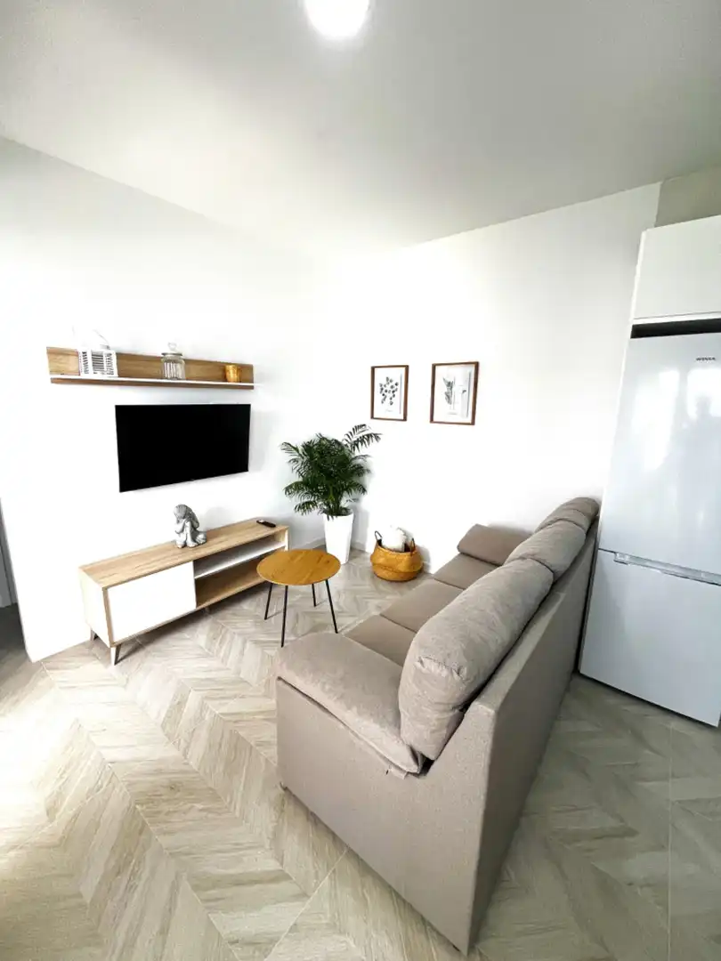 Living room of Houses for rent in Chiclana de la Frontera  with Air Conditioner, Private garden and Terrace