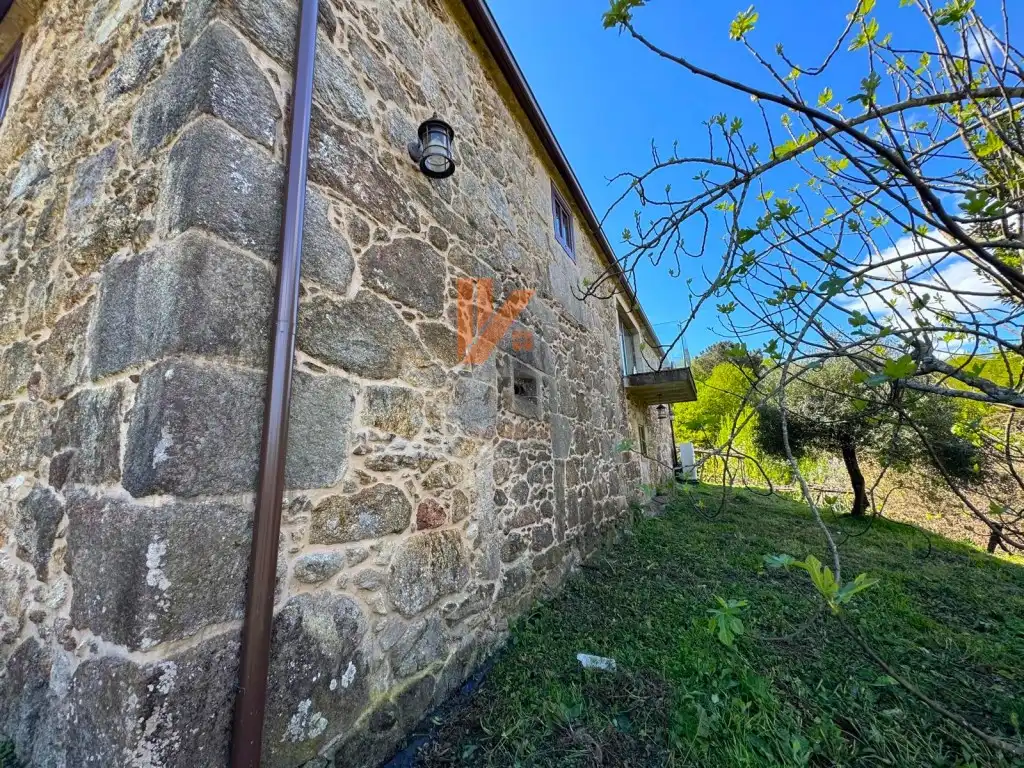 Vista exterior de Casa o chalet en venta en A Estrada  con Jardín privado, Horno y Balcón