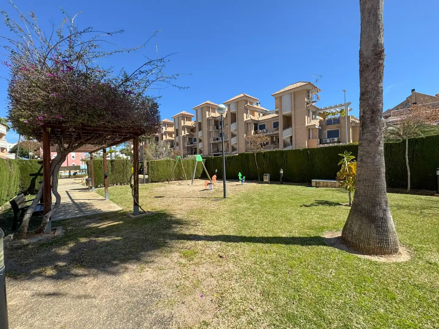 Garden of Apartments for sale in Dénia  with Air Conditioner, Heating and Terrace