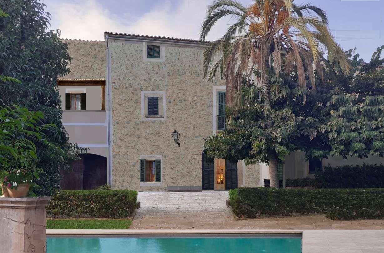 Exterior view of House or chalet for sale in  Palma de Mallorca  with Heating, Private garden and Storage room