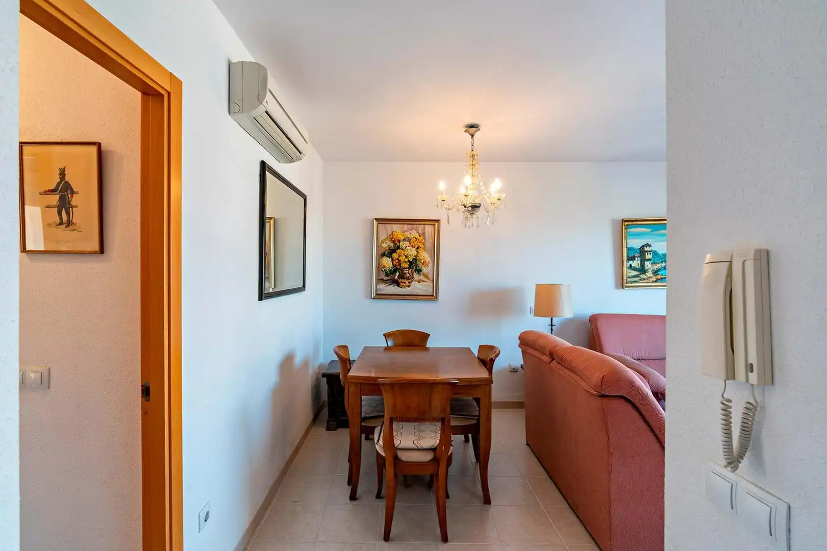 Sala de estar de Ático en venta en El Ejido con Aire acondicionado, Terraza y Trastero