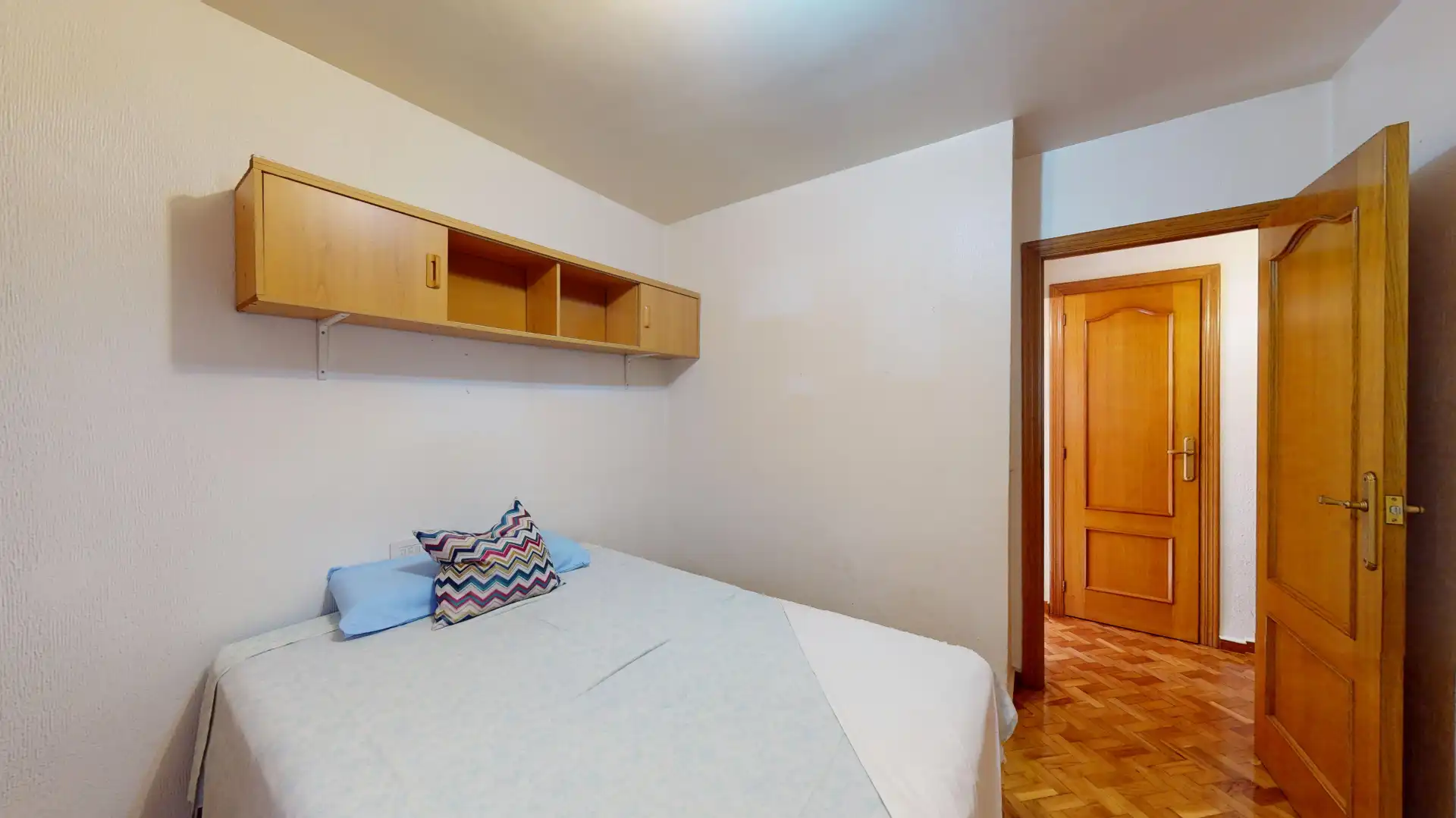 Bedroom of Flat for sale in Villajoyosa / La Vila Joiosa  with Air Conditioner, Furnished and Balcony