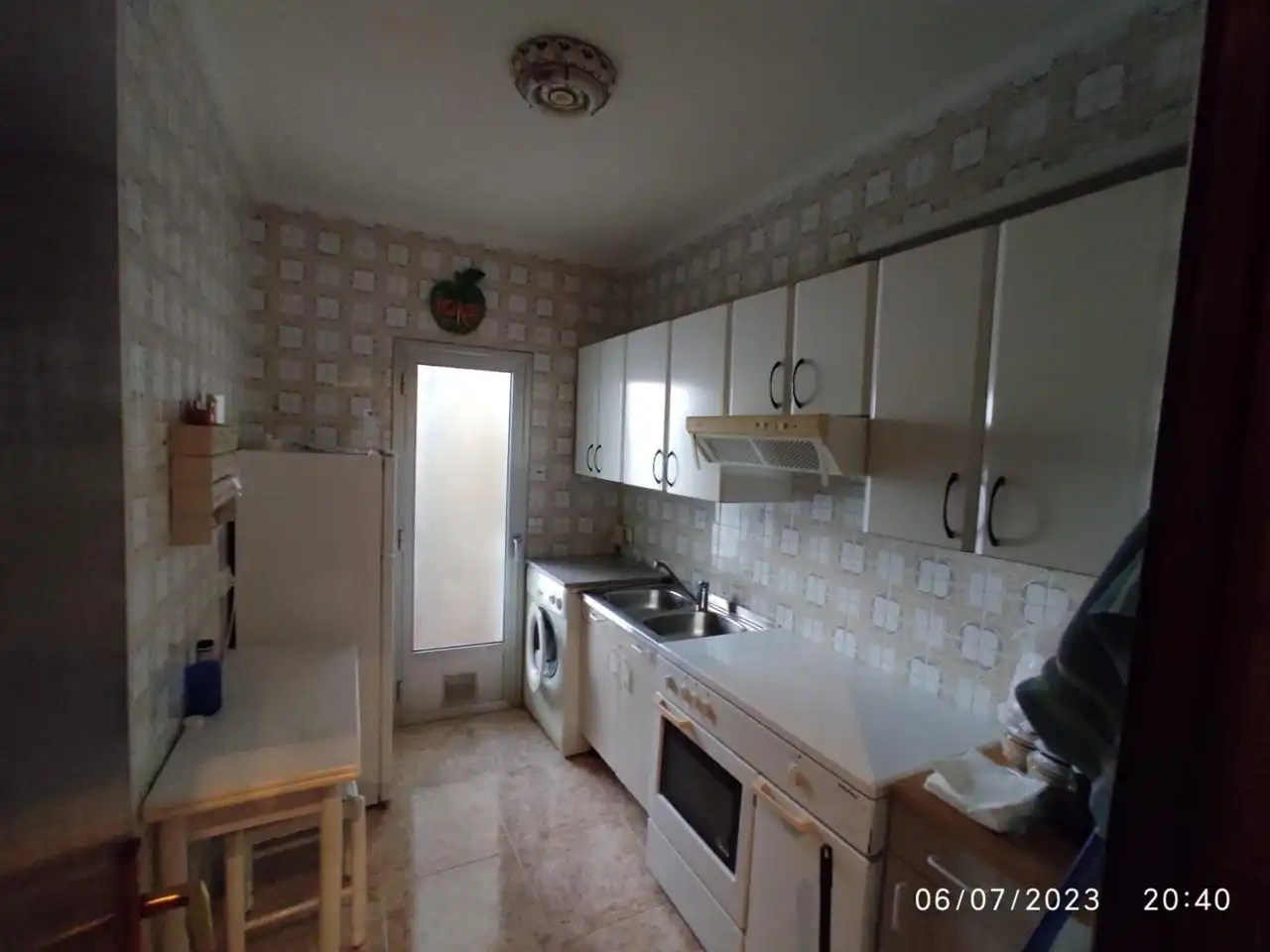 Kitchen of Flat for rent in Plasencia  with Terrace and Furnished