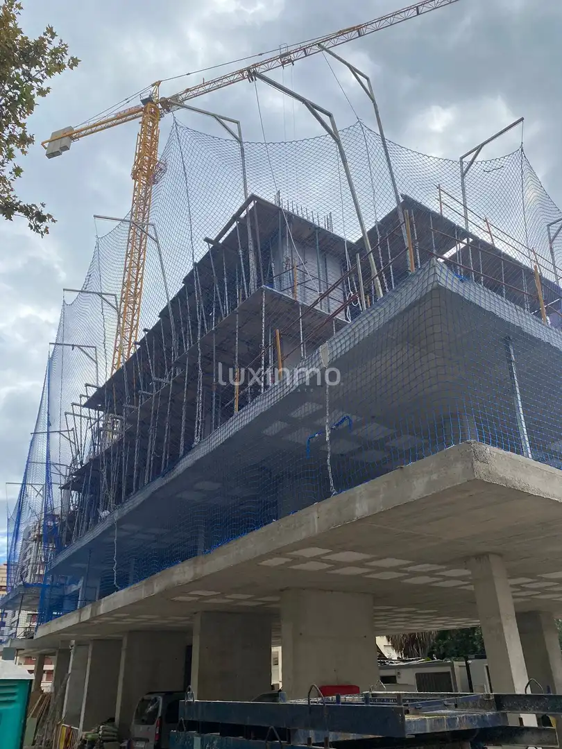 Exterior view of Flat for sale in Benidorm  with Air Conditioner, Heating and Private garden
