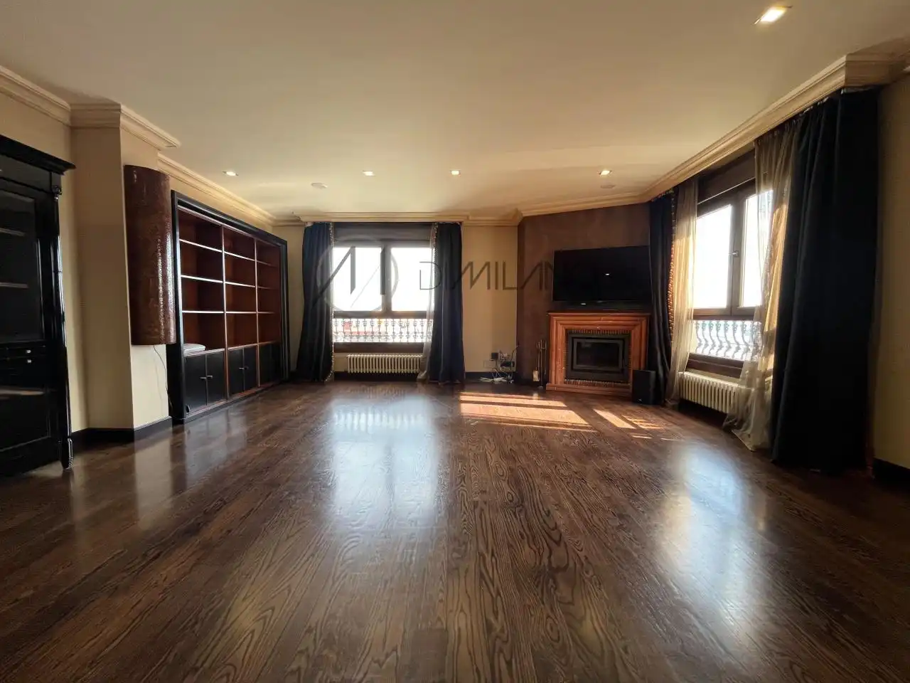 Sala de estar de Dúplex de alquiler en Vigo  con Calefacción, Parquet y Trastero