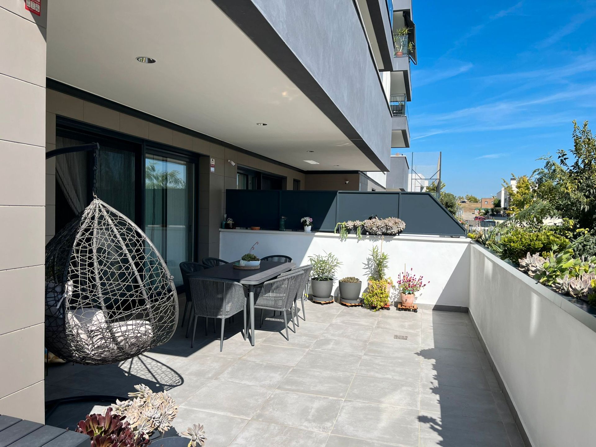 Terrace of Planta baja for sale in Vilanova i la Geltrú  with Air Conditioner, Heating and Private garden