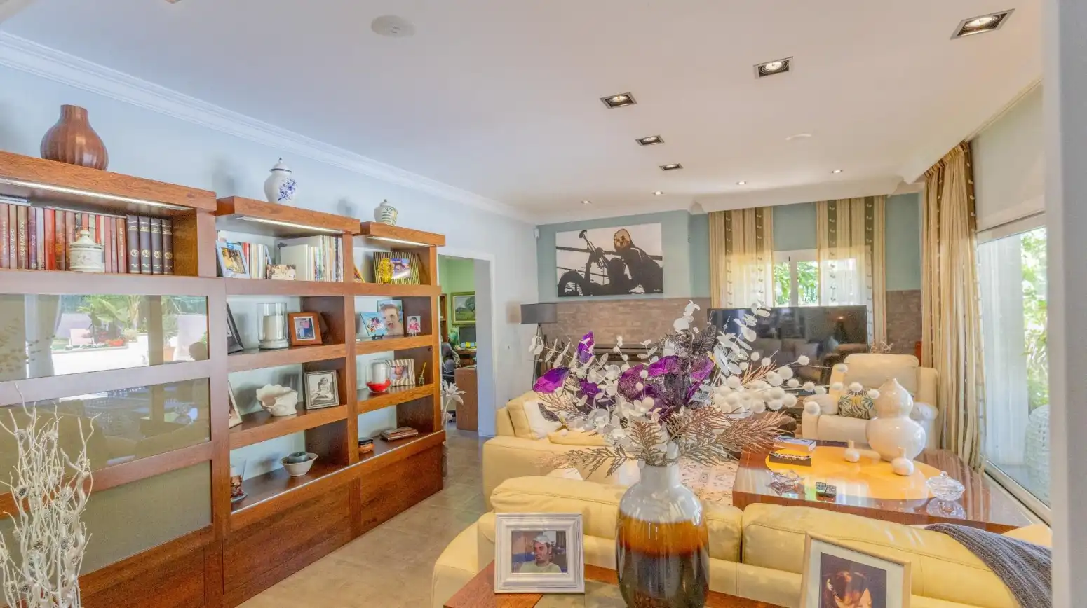 Sala de estar de Casa o chalet en venta en Santa Margalida con Aire acondicionado, Terraza y Trastero
