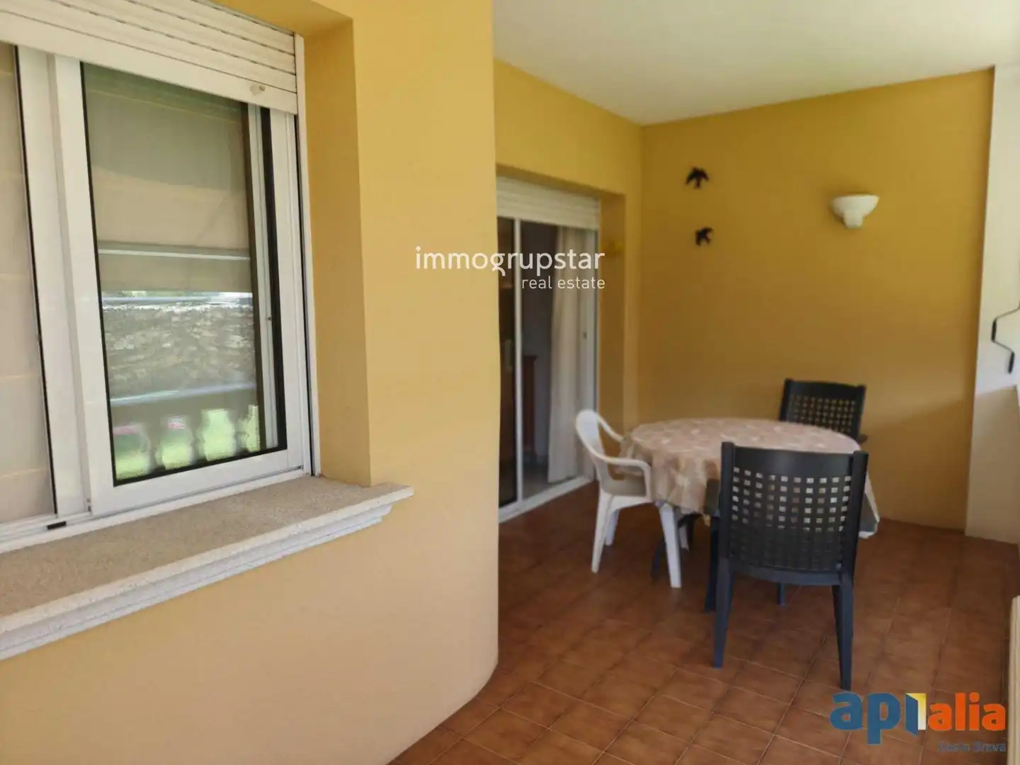 Terraza de Apartamento en venta en Calonge i Sant Antoni con Trastero, Piscina y Amueblado