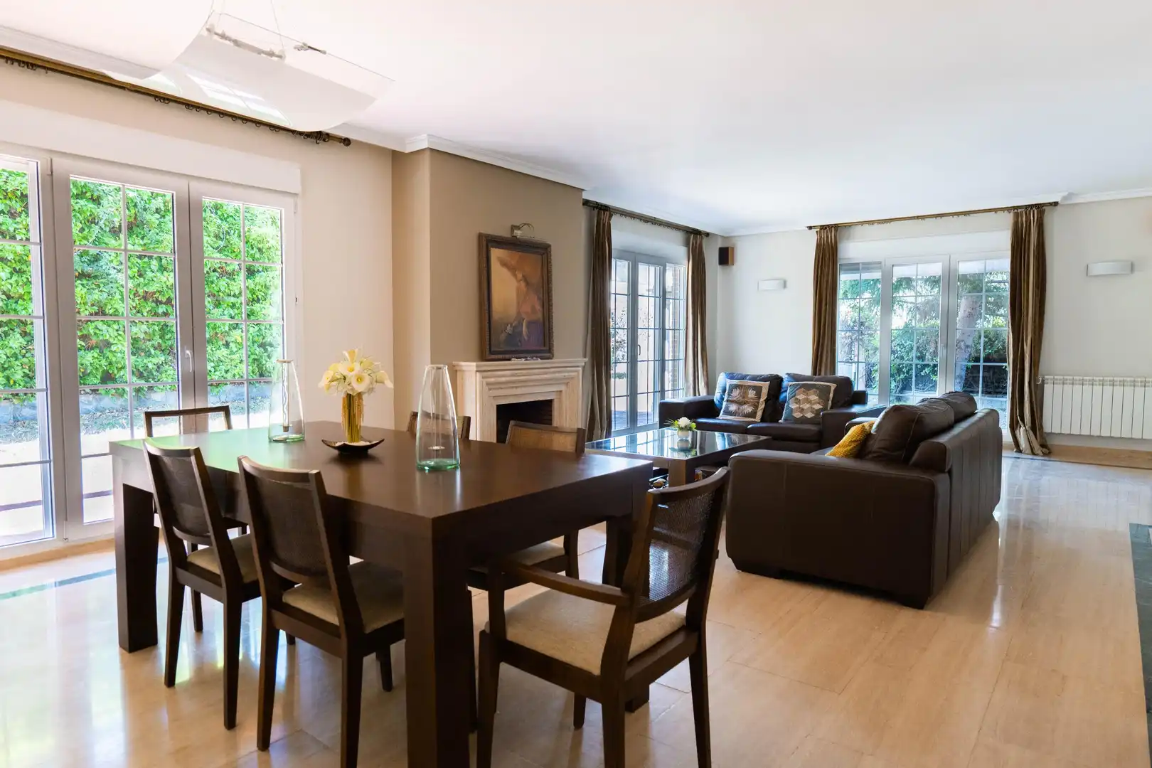 Comedor de Casa o chalet en venta en Las Rozas de Madrid con Calefacción, Jardín privado y Terraza