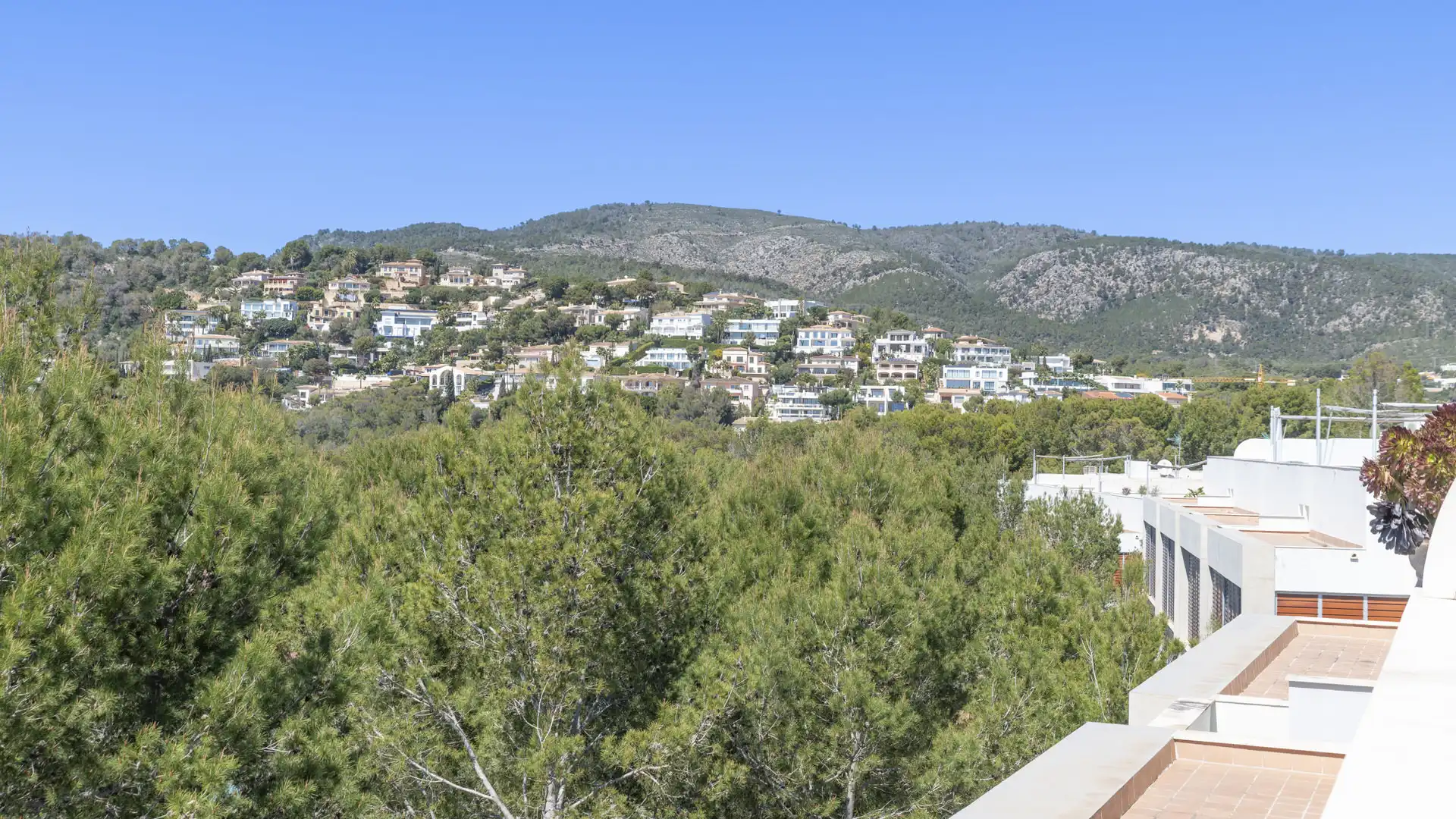 Vista exterior de Ático en venta en Calvià con Aire acondicionado, Calefacción y Terraza