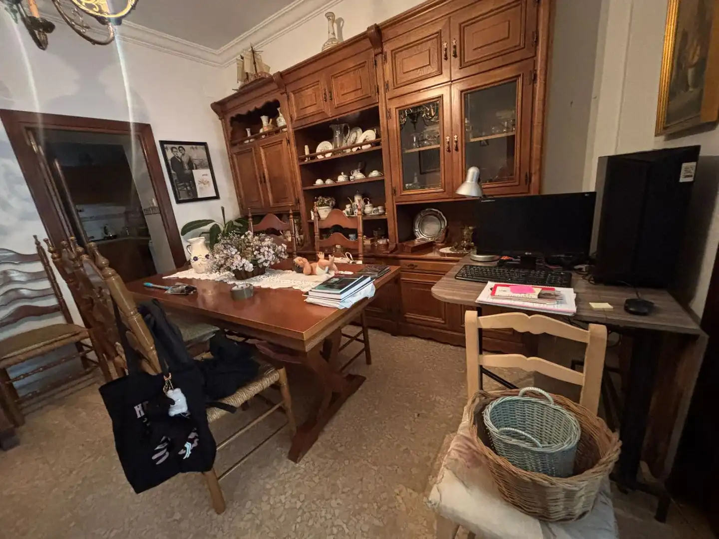 Menjador de Casa o xalet en venda en Jaén amb Aire condicionat, Calefacció i Jardí privat