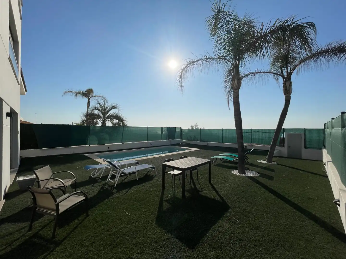 Piscina de Casa o chalet en venta en Burriana / Borriana con Aire acondicionado, Jardín privado y Trastero