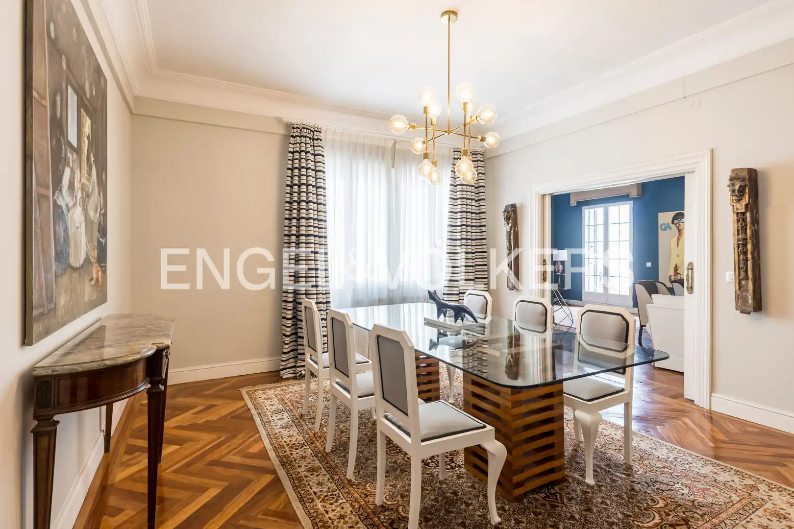 Comedor de Ático de alquiler en Madrid con Aire acondicionado, Calefacción y Terraza
