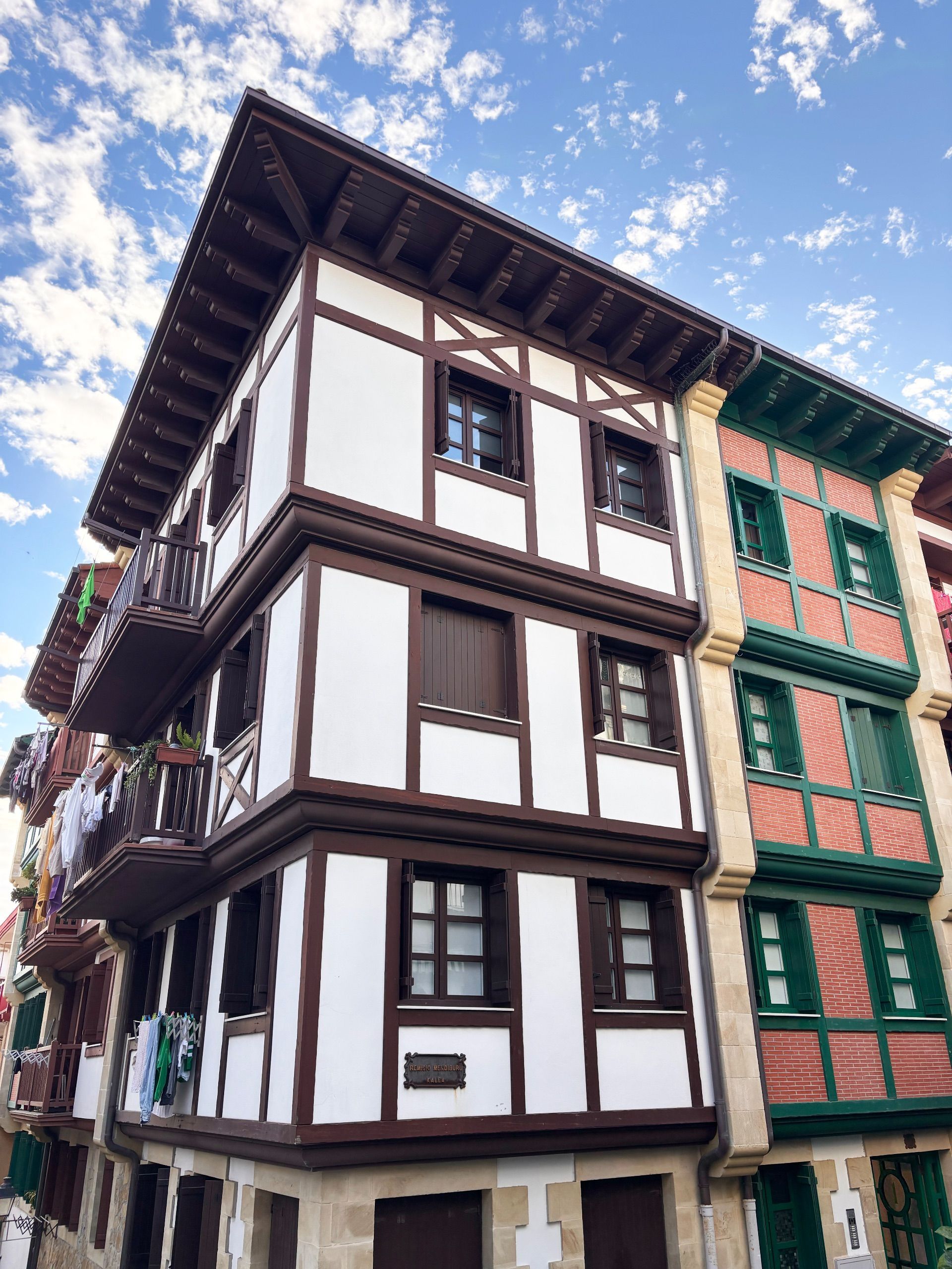 Exterior view of Duplex for sale in Hondarribia