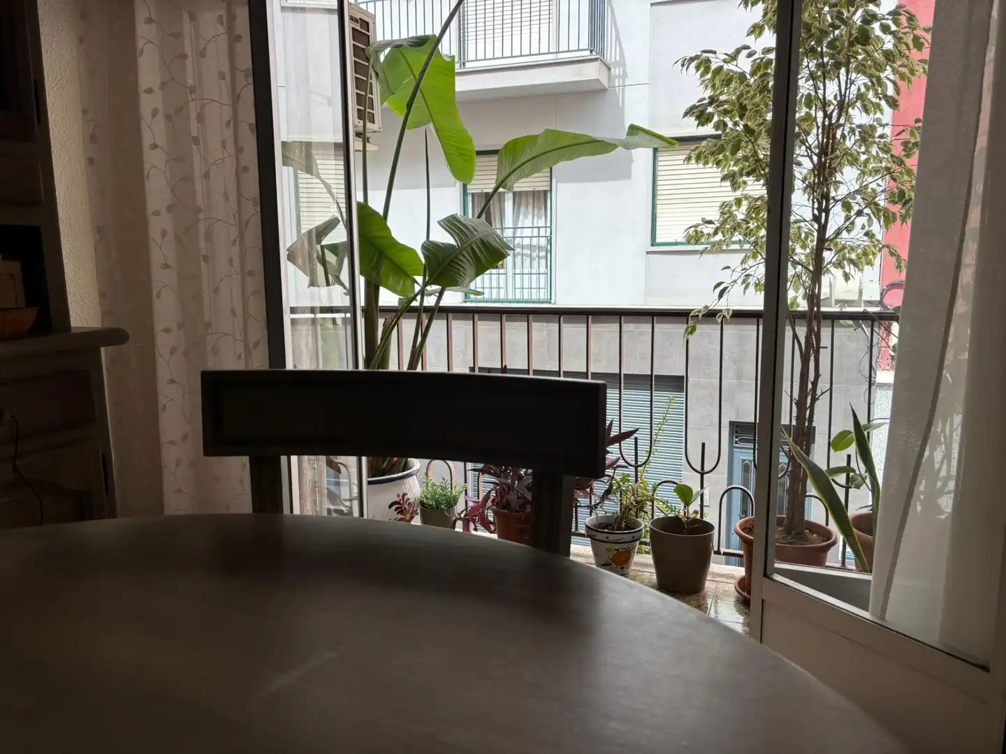 Balcony of Flat for sale in Elche / Elx  with Air Conditioner, Parquet flooring and Terrace