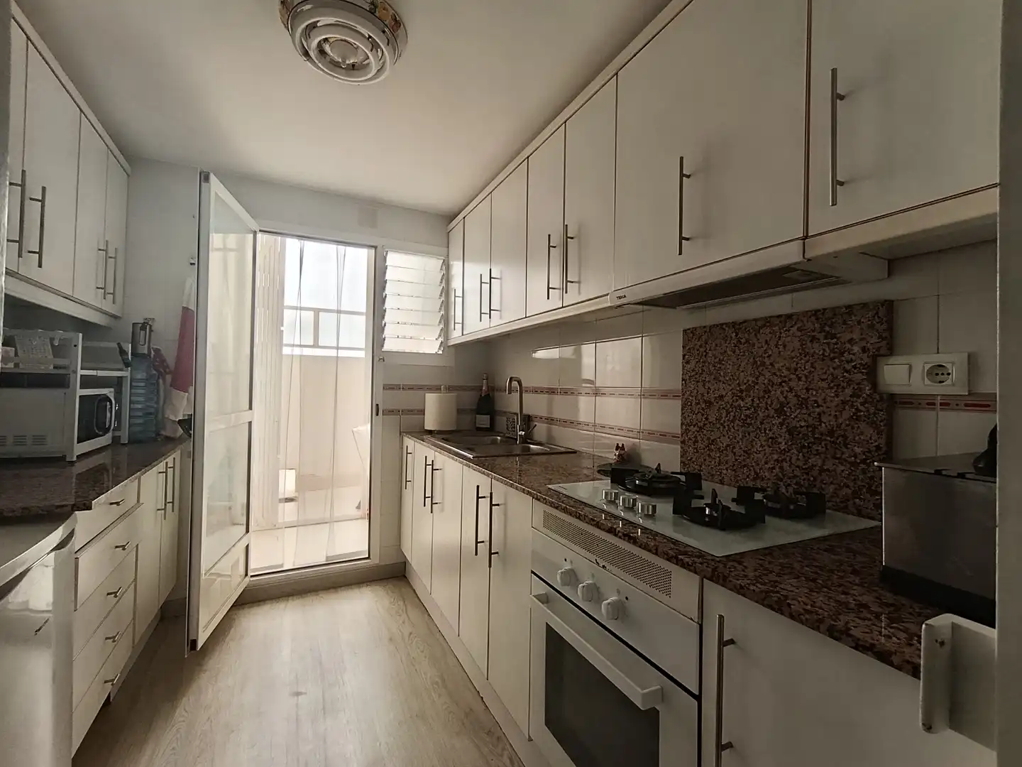 Kitchen of Flat for sale in Águilas  with Parquet flooring