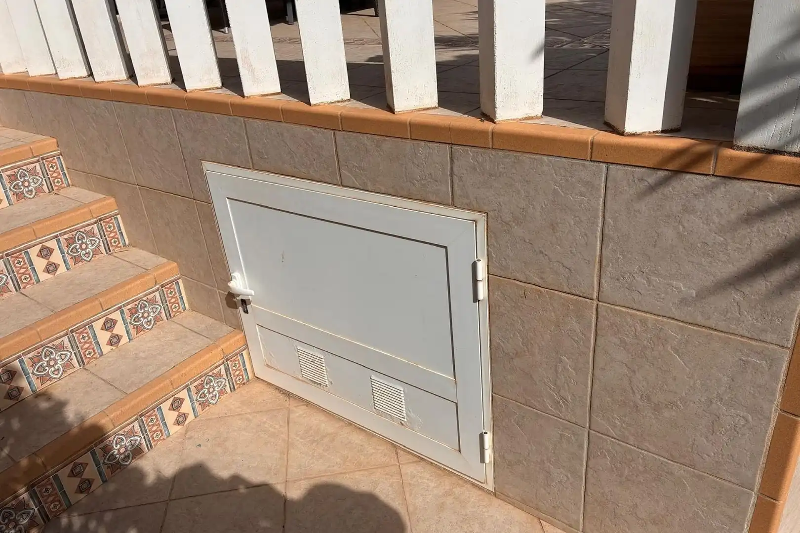 Terrasse von Haus zur Miete in Orihuela mit Klimaanlage, Heizung und Privatgarten