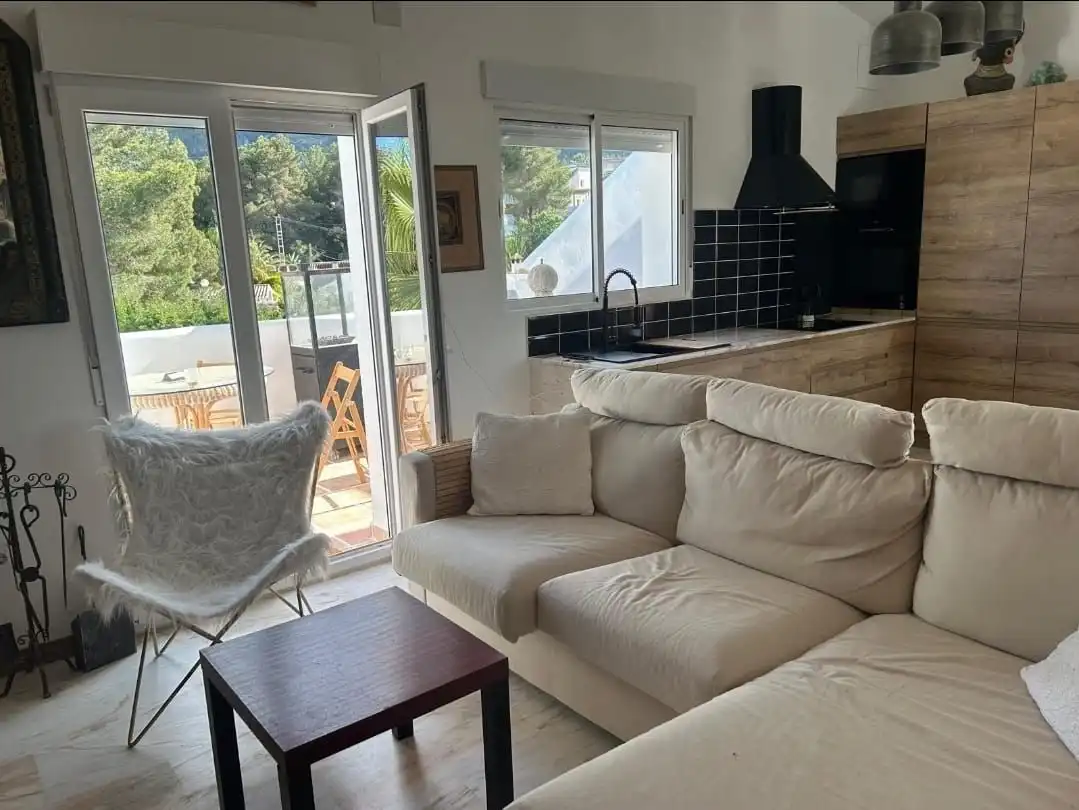 Living room of Houses for sale in Dénia  with Air Conditioner, Private garden and Terrace