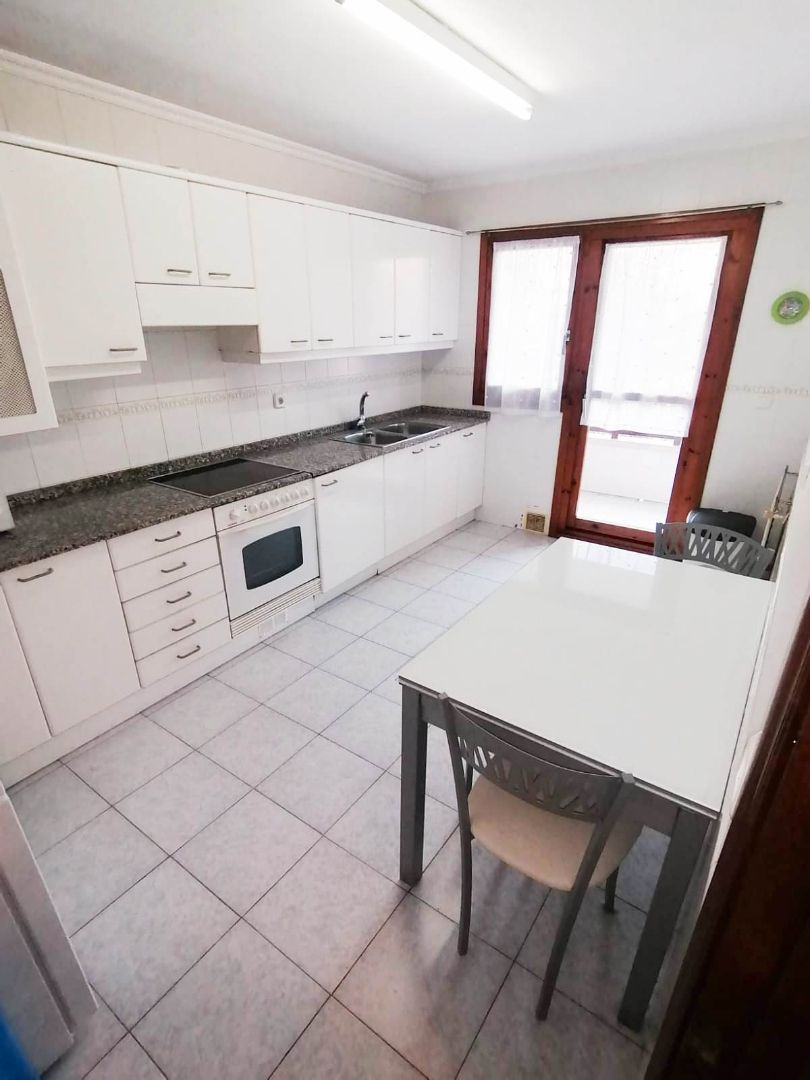Kitchen of Flat for sale in Gijón   with Heating, Parquet flooring and Storage room