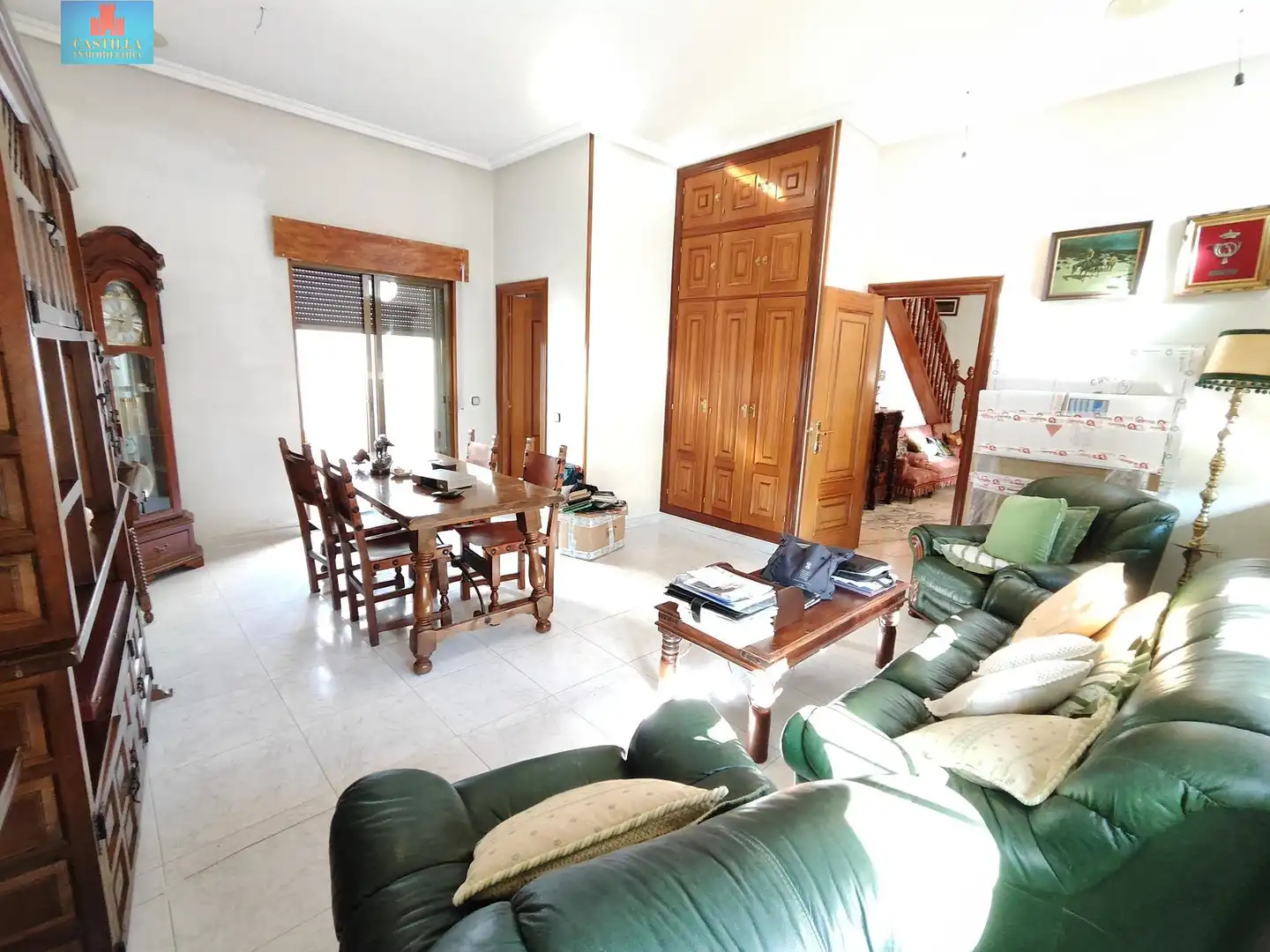 Sala de estar de Casa o chalet en venta en Ávila con Calefacción, Terraza y Trastero