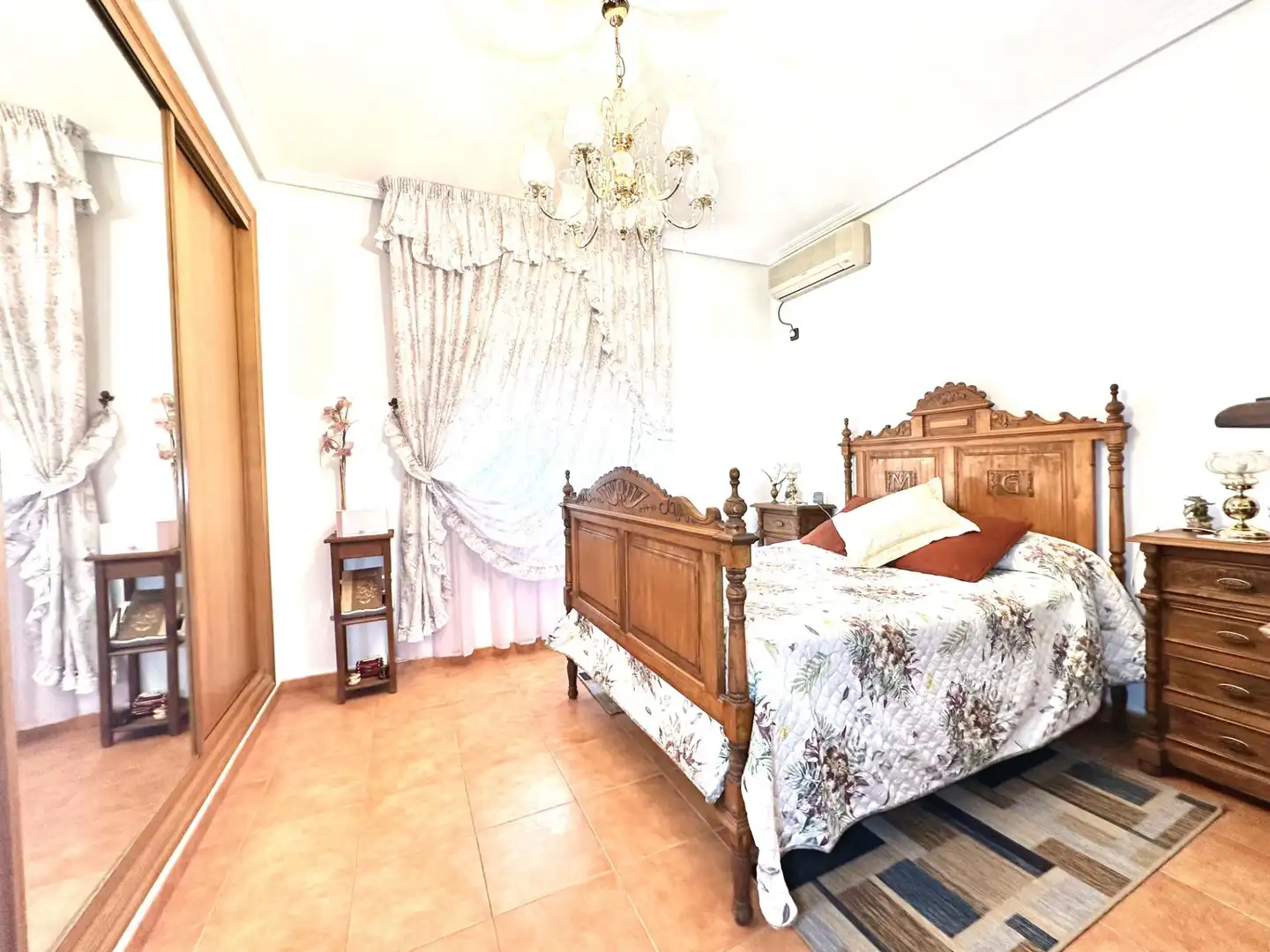 Bedroom of Houses for sale in Lorca  with Air Conditioner