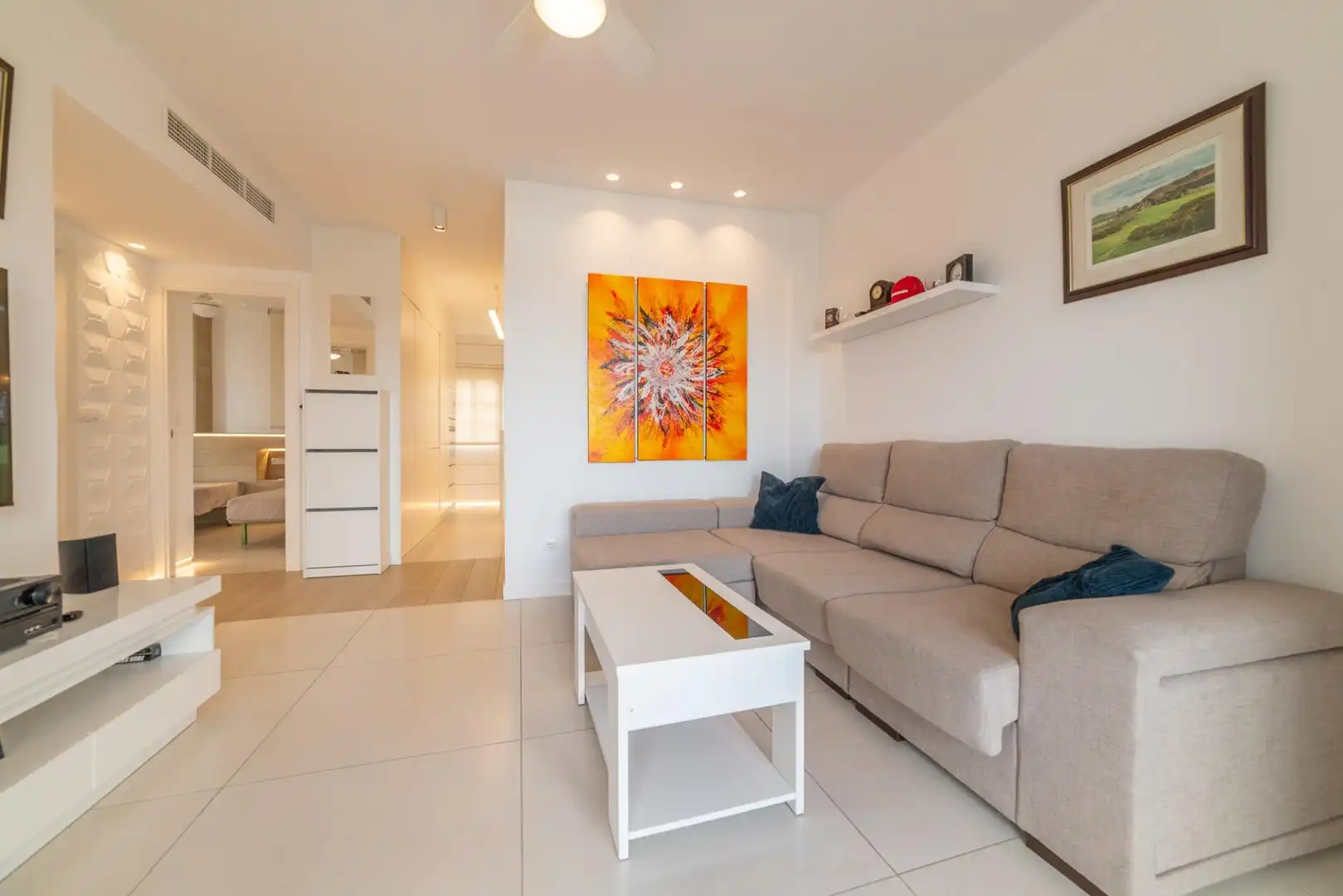 Wohnzimmer von Wohnung zum Verkauf in San Javier mit Klimaanlage, Terrasse und Abstellraum